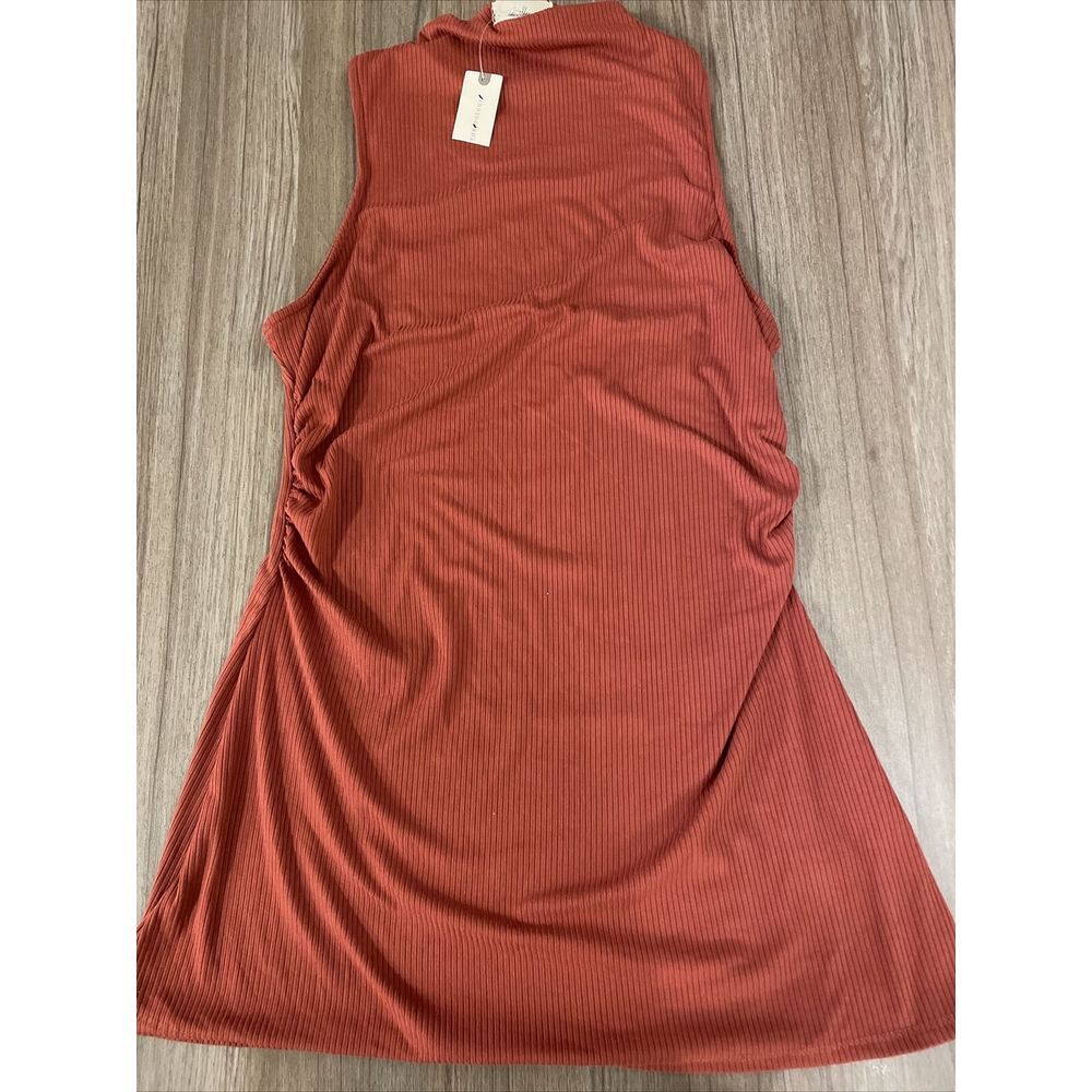 Anthropologie X En Elly Ribbed Tank Top Size Small Sleeveless‎ NWT